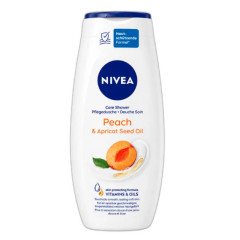 Nivea Sprchový gél Peach & Apricot sedd Oil 250ml