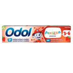 Odol detská zubná pasta Perlička jemná jahodová chuť 50ml (3-6rokov)