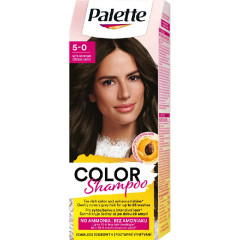 Schwarzkopf Palette Color Shampoo 5-0 strednohnedý