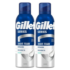 VÝHODNÁ SADA 2x Gillette Series Pena na holenie Revitalising Sensitive 200ml