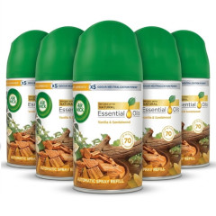 VÝHODNÁ SADA 6x Air Wick Náplň do osviežovača vzduchu vanilka a santalové drevo 250ml
