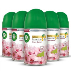 VÝHODNÁ SADA 6x Air Wick pure náplň do osviežovača vzduchu kvety čerešní 250ml