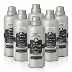 VÝHODNÁ SADA 6x TESORI D-ORIENTE Aviváž - Muschio Bianco 760ml, 38 praní