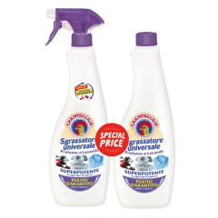 VÝHODNÁ SADA CHANTECLAIR Univerzálny odmasťovač Lavanda 600ml + náhradná náplň 600ml