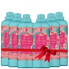 VÝHODNÁ SADA 6x TESORI D-ORIENTE Aviváž - Ayurveda 760ml, 38 praní