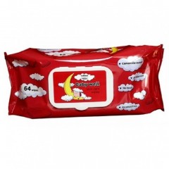 WELL DONE Detské vlhčené utierky - Camomile extract 72ks