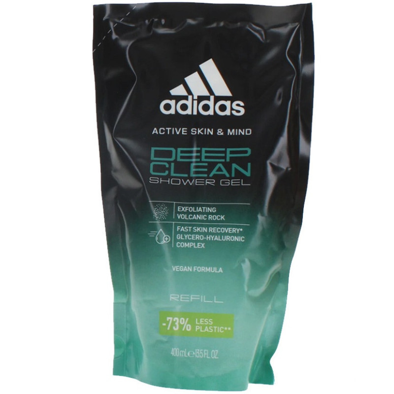E-shop Adidas Sprchový gél Deep Clean náhradná náplň 400ml