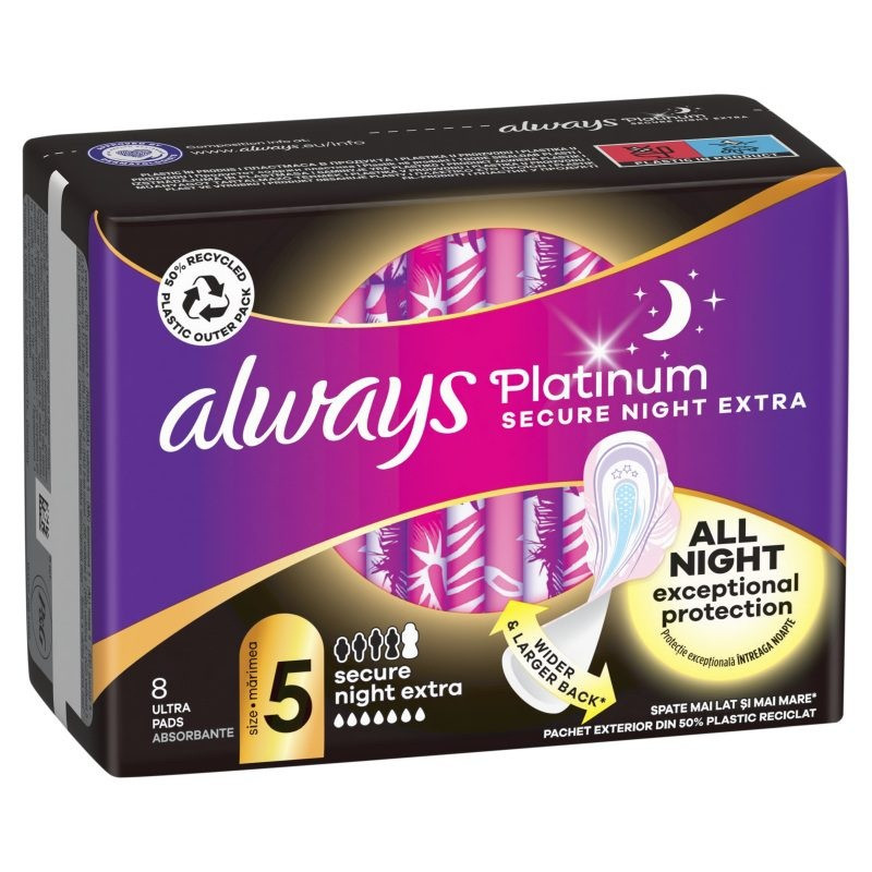 E-shop ALWAYS Platinum Secure Night Extra 8ks
