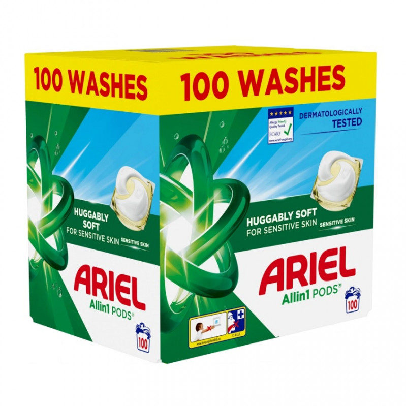 E-shop Ariel Sensitive All in 1 kapsule na pranie 100 PD
