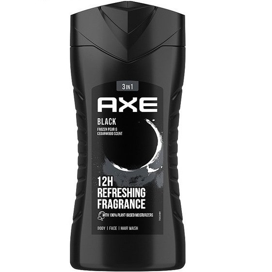 E-shop Axe Sprchový gél Black 3in1 250ml