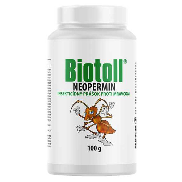 E-shop Biotoll Insekticídny prášok proti mravcom 100g