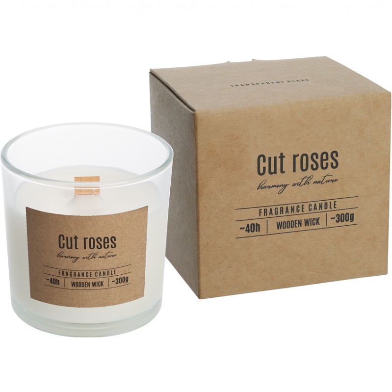 E-shop BISPOL Vonná sviečka Cut roses 300g