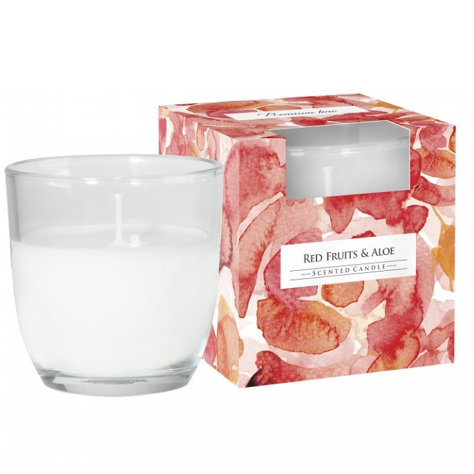 E-shop BISPOL Vonná sviečka - Red fruits&amp;Aloe 100g
