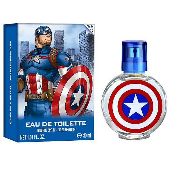 E-shop Captain America Natural Detská toaletná voda 30ml