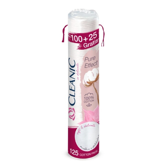 E-shop Cleanic - Odličovacie tampóny 125ks