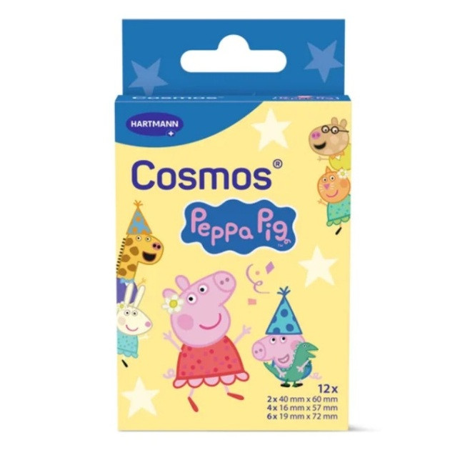 E-shop COSMOS Peppa Pig Detské jemné náplaste 12ks