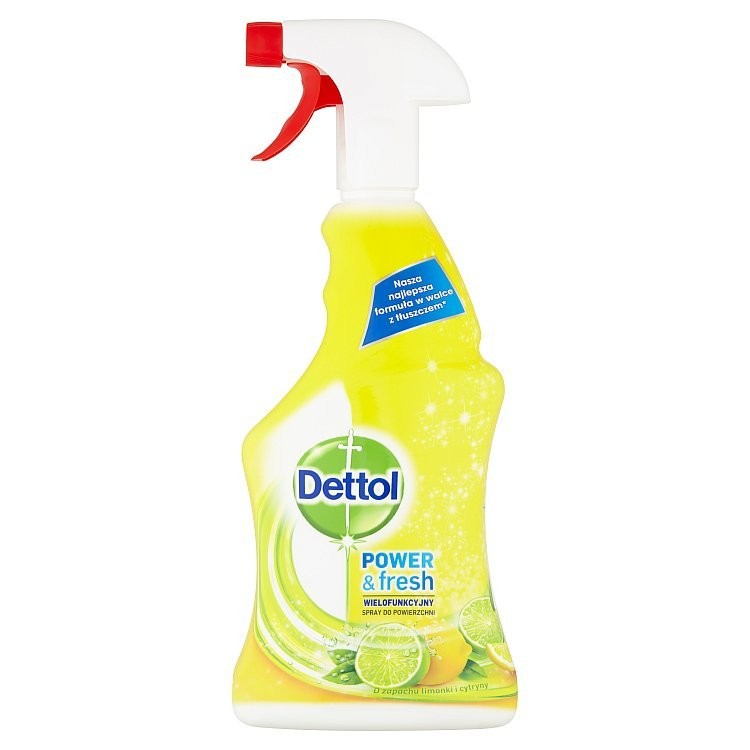 DETTOL Antibakteriálny sprej na povrchy Limetka a Mäta 500ml