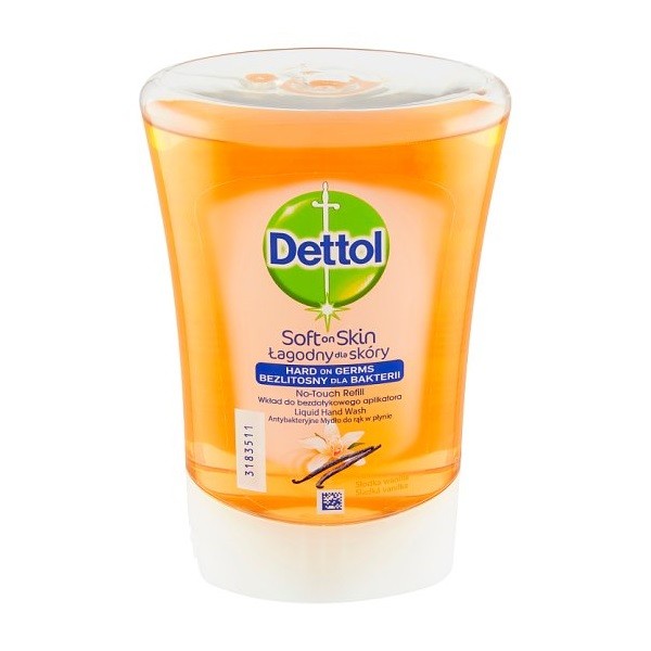 DETTOL Tekuté mydlo Náplň do bezdotykového dávkovača - Vanilka 250ml