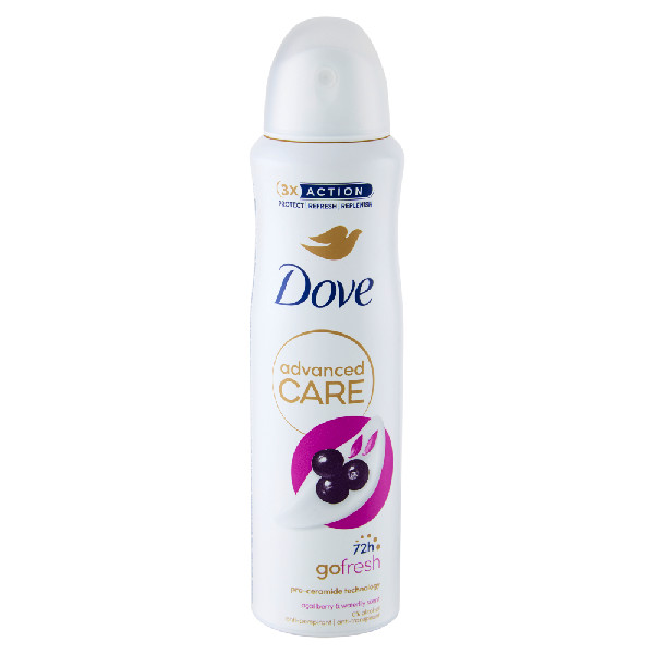 E-shop DOVE go fresh Acai Berry &amp; Waterlily Scent deospray 150ml