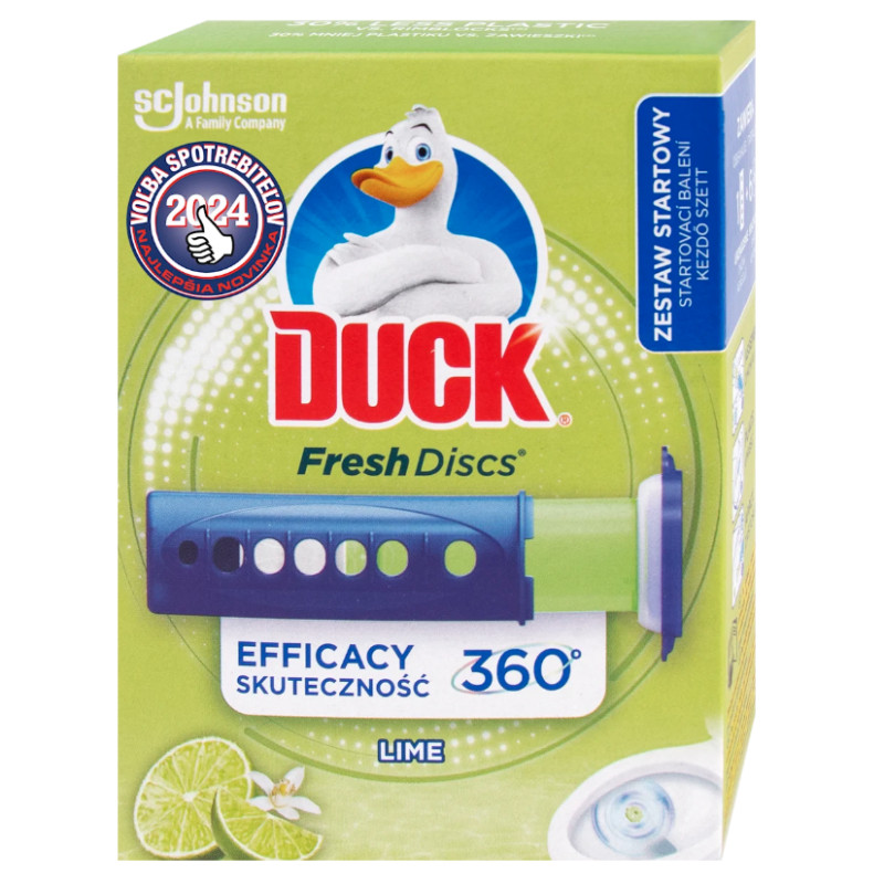 E-shop Duck Fresh Discs Čistič WC Lime 36 ml