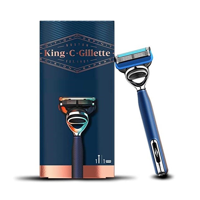 E-shop Gillette King C Holiaci strojček Blue Chrom 1ks