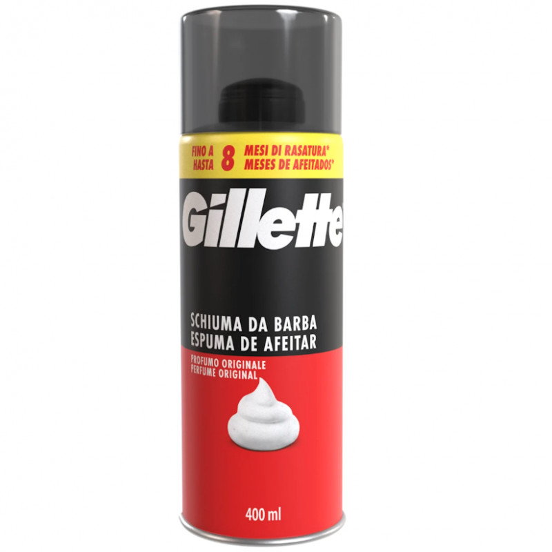 E-shop Gillette Pena na holenie 400ml - Original XXL