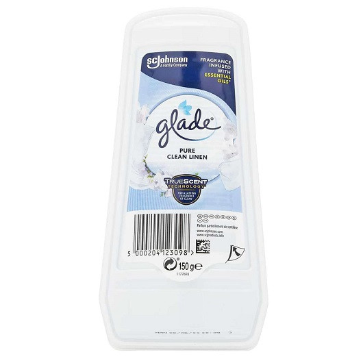E-shop GLADE Gélový osviežovač vzduchu Clean Linen 150g
