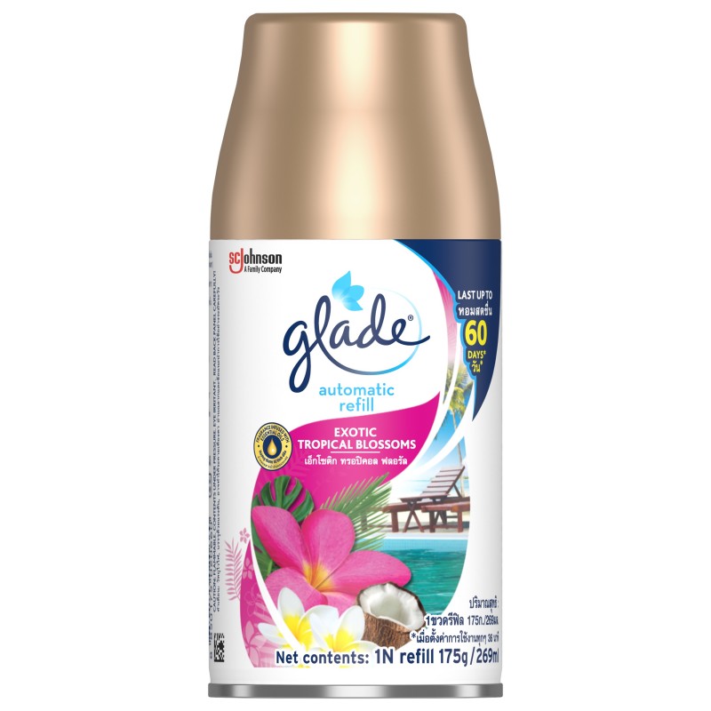 E-shop GLADE Osviežovač vzduchu náplň - Exotic tropical blossoms 269ml