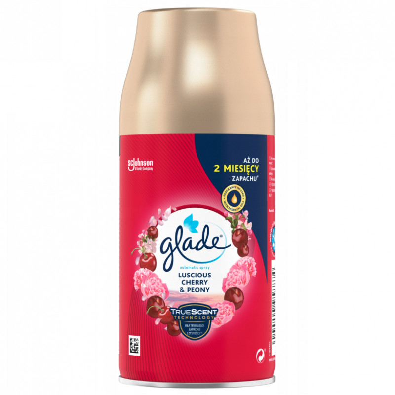 E-shop GLADE Osviežovač vzduchu náplň - Luscious Cherry &amp; peony 269ml