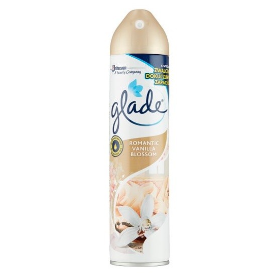 E-shop GLADE Osviežovač vzduchu sprej - Romantic vanilla blossom 300ml