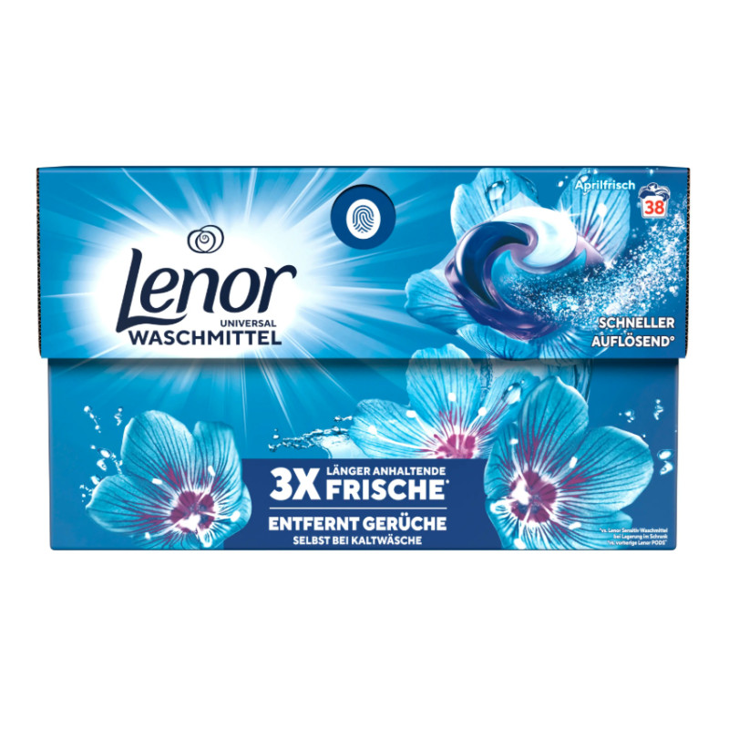 Lenor gélové tablety Universal April Fresh 38 PD