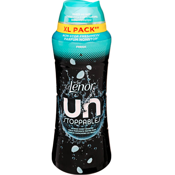 E-shop Lenor vonné perličky (aviváž) 495g Unstoppables - Fresh XL PACK