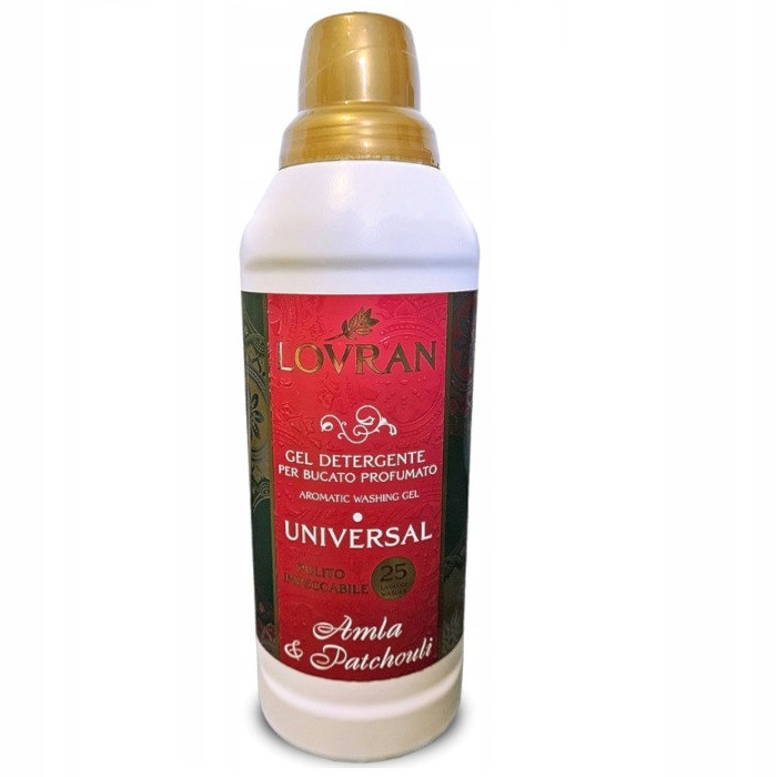 E-shop Lovran Prací gél Universal Amla &amp; Patchouli 1l 25PD