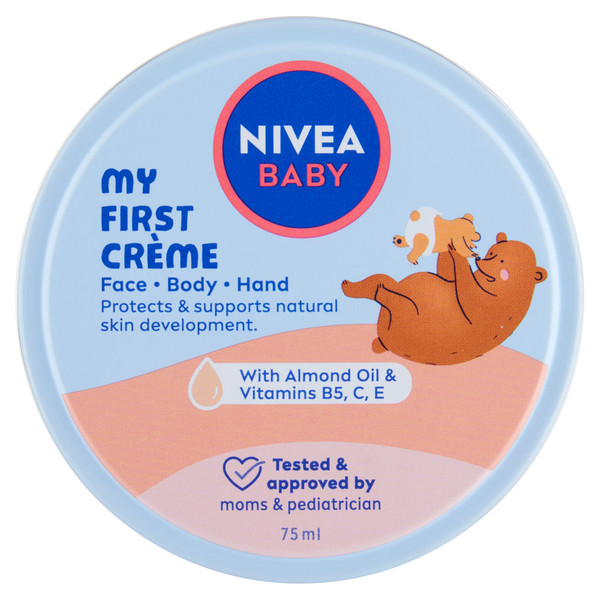 E-shop Nivea BABY detský krém 75ml Face&amp;Body