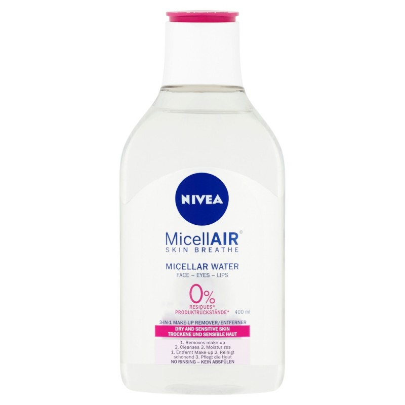E-shop NIVEA Micelárna voda - Dry and sensitive skin 400ml