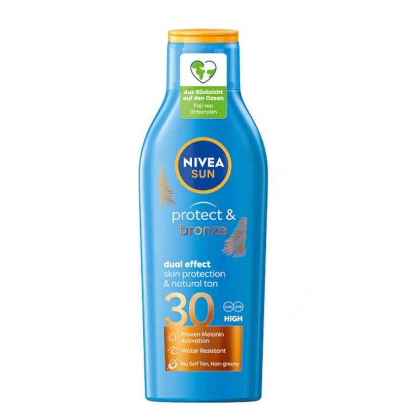 E-shop Nivea opaľovací krém 200ml SUN Protect&amp;Bronze SPF30