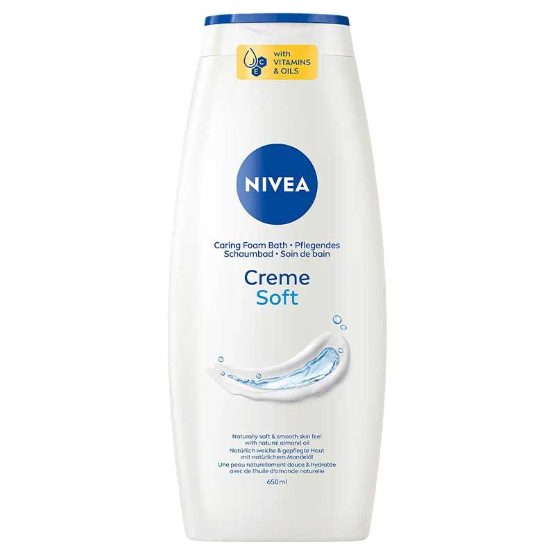 E-shop Nivea Sprchový gél Creme Soft 650ml