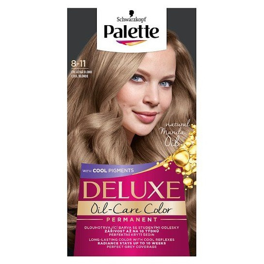 E-shop PALETTE Deluxe farba na vlasy 8-11 chladná blond