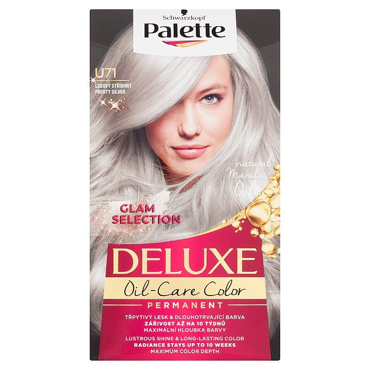 E-shop PALETTE Deluxe farba na vlasy U71 ľadovo strieborná