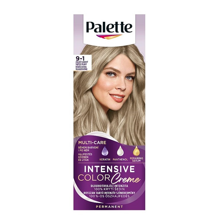 E-shop Palette Intensice Color Creme 9-1 Zvlášť ľadový svetloplavý