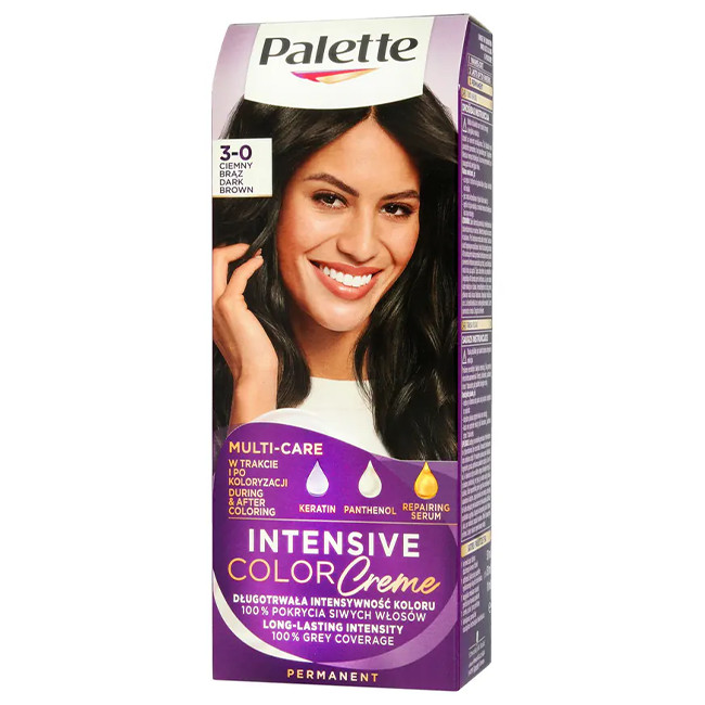 E-shop PALETTE Intensive color creme N2 3-0 tmavohnedá