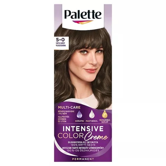 E-shop PALETTE Intensive color creme N4 5-0 svetlohnedá