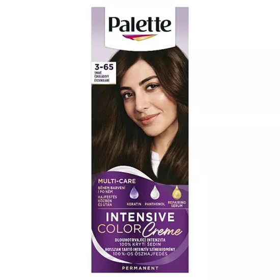 E-shop PALETTE Intensive color creme W2 3-65 tmavá čokoládová