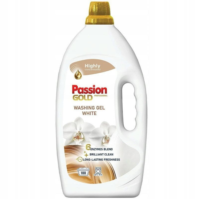 E-shop PASSION GOLD Prací gél White 4l - 100 praní