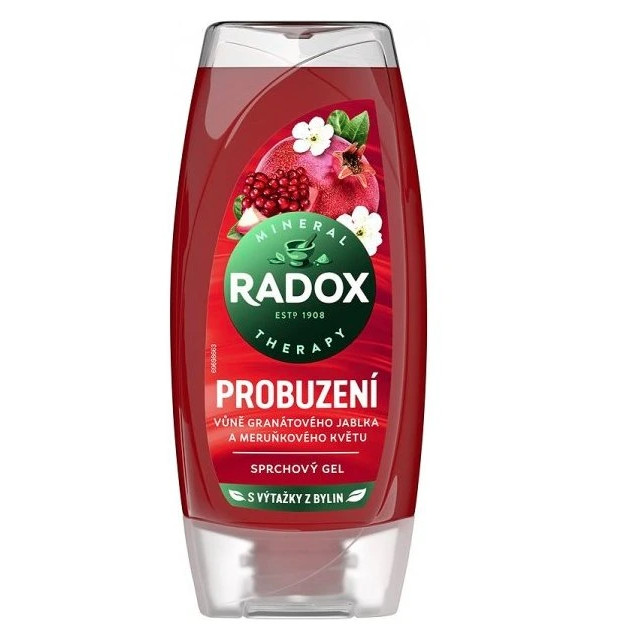 E-shop Radox Sprchový gél Prebudenie - Granátové jablko 225ml
