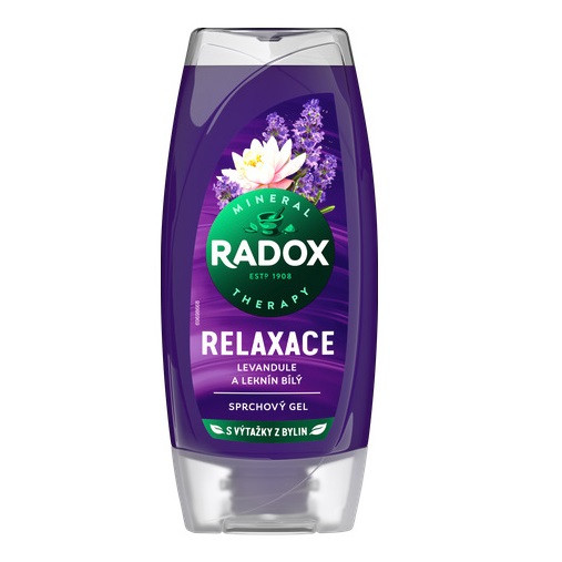 E-shop Radox Sprchový gél Relaxácia - Levandula 225ml