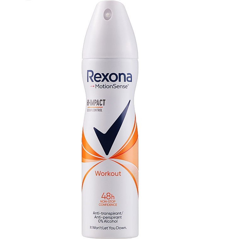 E-shop Rexona Workout - HI-Impact deospray 200ml