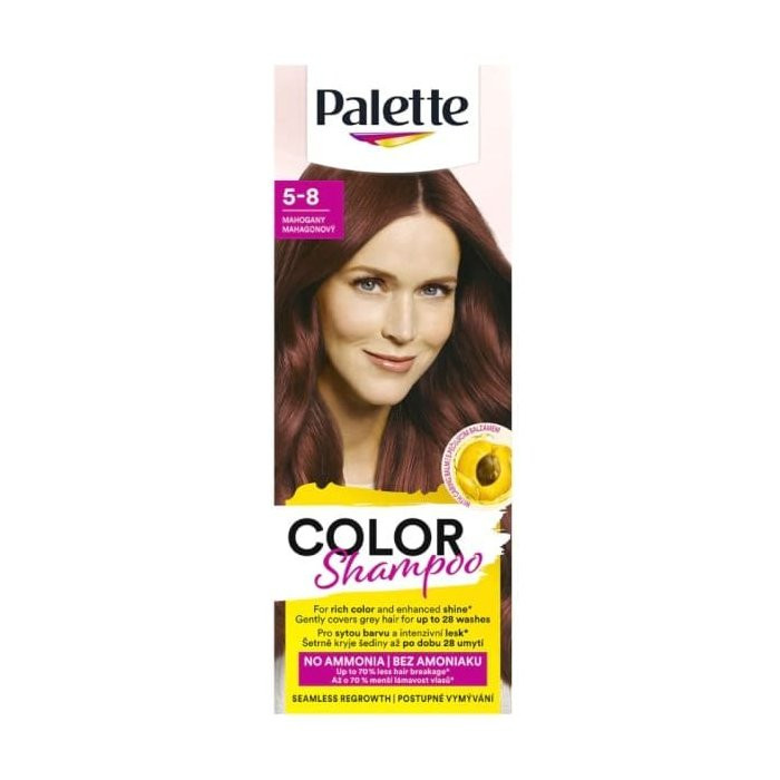 E-shop Schwarzkopf Palette Color Shampoo 5-8 mahagónový