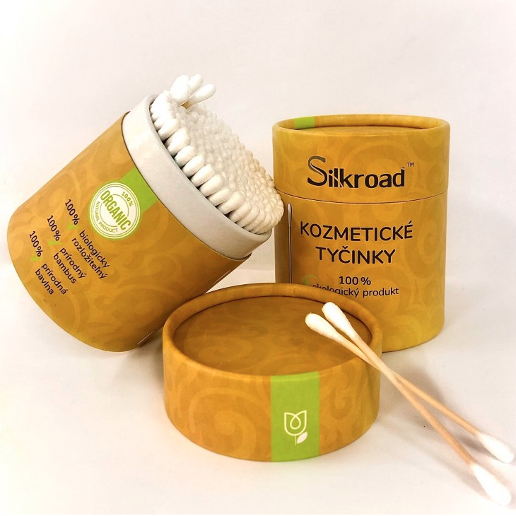 E-shop SILKROAD Bambus Kozmetické tyčinky 200ks