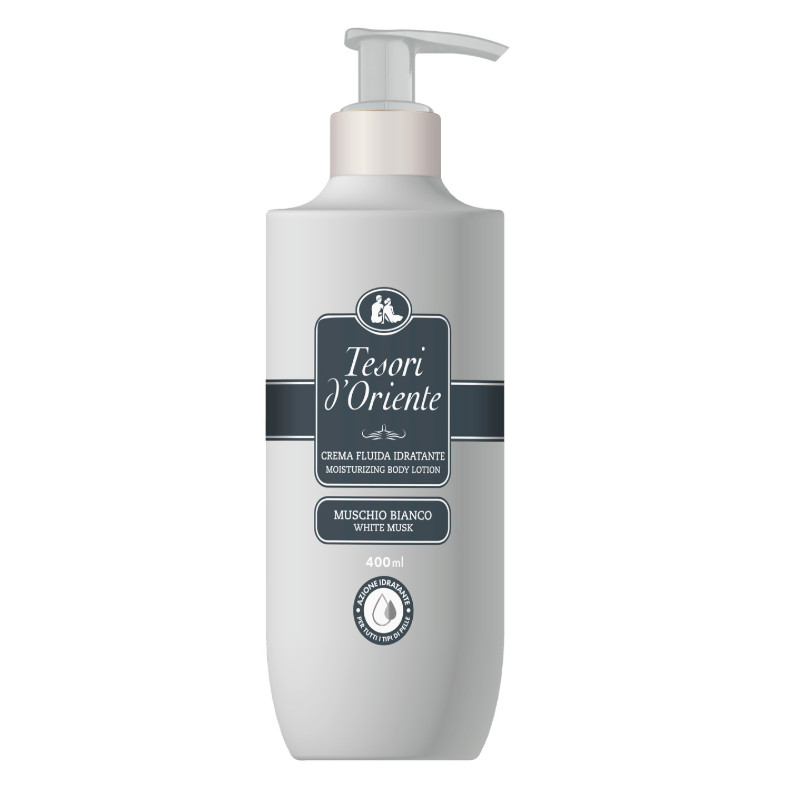 E-shop TESORI D-ORIENTE Telové mlieko Muschio Bianco 400ml